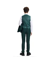 Stacy Adams Little Boys Green 5 Pc Suits