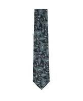 Trafalgar Men's Wharton Wavy Paisley Silk Novelty Necktie