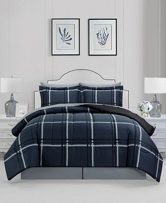 Sunham Casual Plaid 8-Pc. Comforter Sets