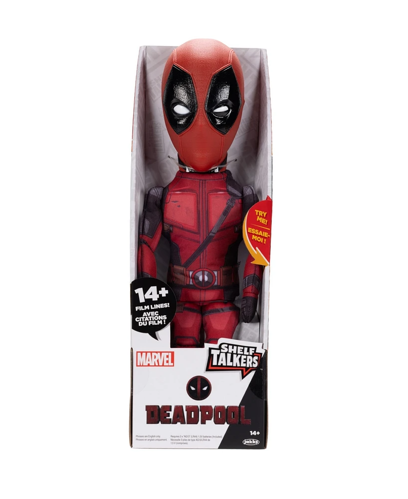 Shelf Talkers Marvel Deadpool Classic Talking Doll