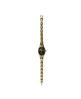 Peugeot Women's Gold 30x25mm Sun Moon Dial Link Bracelet Watch Dial