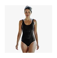 Calypsa Plus Mila One-Piece Swimsuit With Built-In Bra and Tummy Control