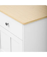 Locker Storage Sideboard with Drawers