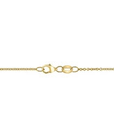 Effy Sapphire (2-1/3 ct. t.w.) & Diamond (1/6 ct. t.w.) 18" Pendant Necklace in 14k Yellow Gold