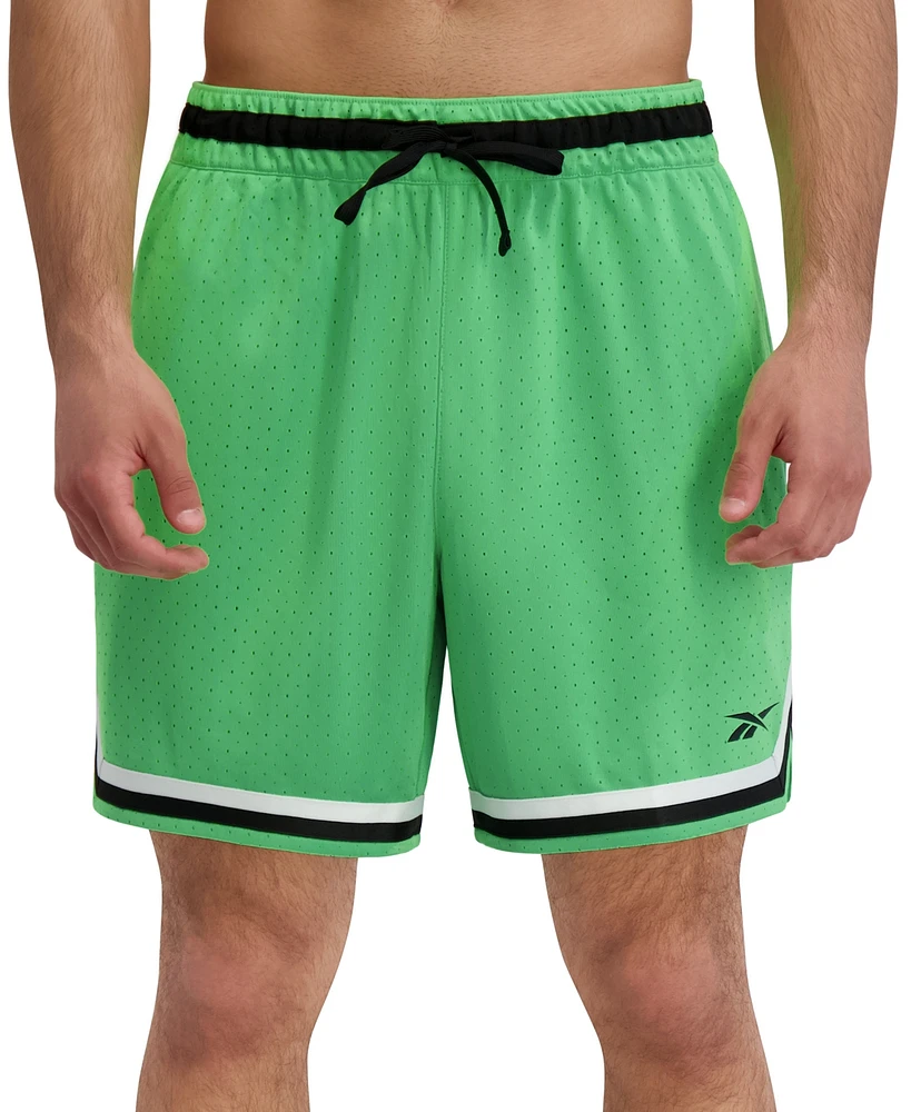 Reebok Men's Basketball Mesh 9" Shorts