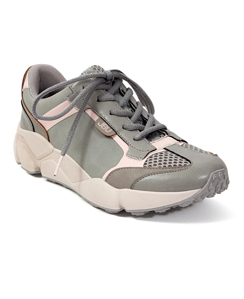 Jbu Women's Silene Casual Lace-Up Sneakers