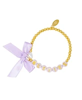 Zomi Gems Girls Besties Bow Stretchy Bracelet Set