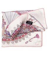 Venetian Fan - Silk Bandana for Women