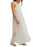 Free People Women's Tip Toeing Tulip Cotton Maxi Dress