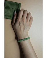 Manifest Collection | Luck — Green Crystal Beaded Bracelet