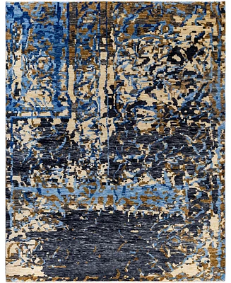 Adorn Hand Woven Rugs Indo Special Ikat M7176 8'1"x10'3" Area Rug