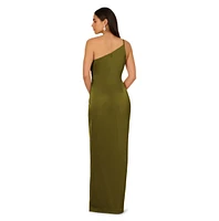 Adrianna Women's One-Shoulder Gown