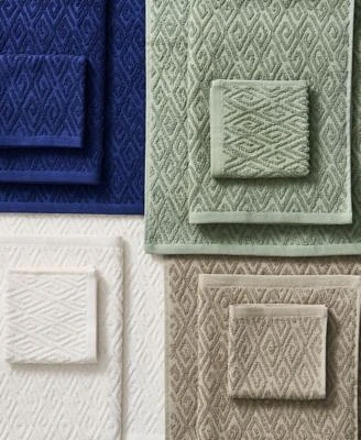 John Robshaw Maze Solid Texture Washcloth