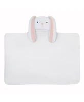 Lambs & Ivy Baby Baby/Infant Luxury Cotton Terry Bunny Hooded Bath Towel