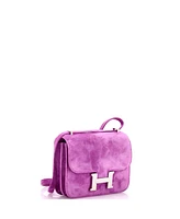 Pre-Owned Hermes 18 Constance Bag Doblis Suede