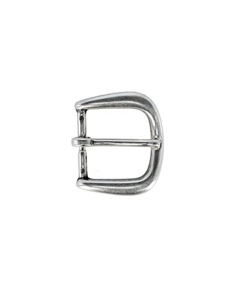 Trafalgar Men's 30mm Solid Brass Rounded Minimalist Harness Belt Buckle