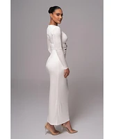 Jluxlabel Women's Soiree Cutout Maxi Dress