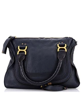 Pre-Owned Chloe Medium Marcie Shoulder Bag Leather