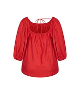 City Chic Plus Leila Top