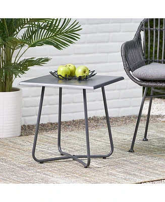 Modern Steel End Table