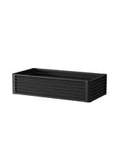 Galvanized Raised Garden Bed - 6x3x1.5ft, 36" Tall
