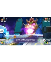 Nintendo Switch White Oled Console with Mario Party Superstars, Nso 12 Month Family Membership, MightySkins Console and Controller Skin Voucher, and 1