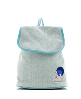 Pre-Owned Hermes Les Cabanes Backpack Embroidered Toile