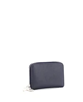 Pre-Owned Hermes Compact Zipengo Horse Card Holder Leather