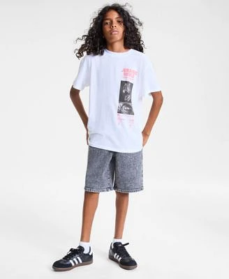 Jurassic Park Little Big Boys Short Sleeve T Shirt Epic Threads Relaxed Denim Shorts Exclusively At Macys