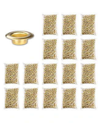 Yescom 16000pcs 3/8" Size 2 Grommet Brass Finish Bag Sign Poster Eyelet YES0386