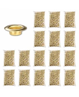 Yescom 16000pcs 3/8" Size 2 Grommet Brass Finish Bag Sign Poster Eyelet YES0386