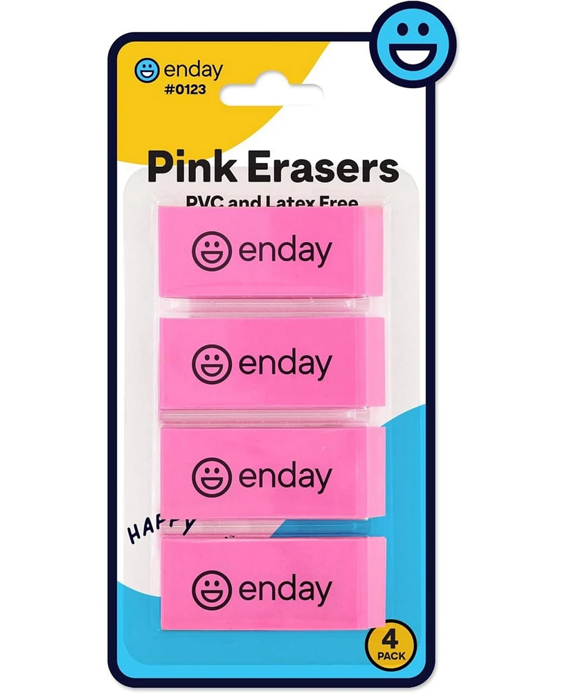 Erasers Pencil Block, Hi Polymer Large Pink Soft Eraser, Rubber and Non – Abrasive Eraser, Erasers School Supplies for Kids and Artists