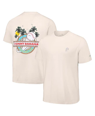 Tommy Bahama Men's Cream Philadelphia Phillies Fly Ball Club T-Shirt
