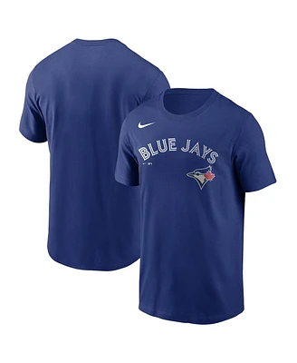Nike Men's Royal Toronto Blue Jays Team Wordmark T-Shirt