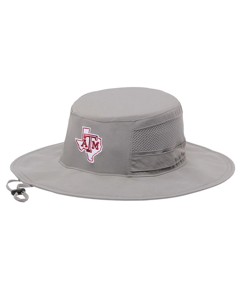 Columbia Men's Gray Texas A&M Aggies Bora Bora Iii Omni-Shade Booney Hat
