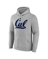 Fanatics Men's Gray Cal Bears Primary Logo Pullover Hoodie