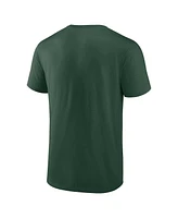 Fanatics Mto Label Men's Green Athletics Best Dad Ever T-Shirt