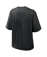 Nike Women's Black Chicago White Sox Knockout Boxy T-Shirt