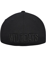 Top of the World Men's Black Northwestern Wildcats Reflex Hybrid Tech Flex Hat