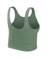Nike Women's Green Oregon Ducks Performance Longline Sports Bra
