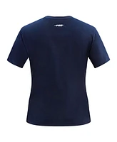 Pro Standard Women's Navy Houston Astros Rhinestone Slim Fit T-Shirt