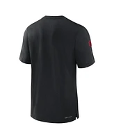 Nike Men's Black Atlanta Falcons Sideline Player Performance T-Shirt