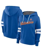 Fanatics Women's Royal New York Islanders Oversized Seize Pullover Hoodie