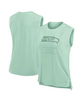 Fanatics Women's Mint Seattle Seahawks Studio Embrace Tank Top