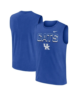 Nike Men's Royal Kentucky Wildcats Primetime Tricode Legend Performance Tank Top