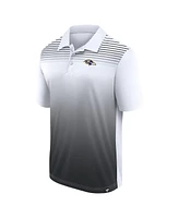 Logo Athletic Men's White/Black Baltimore Ravens Sandlot Game Polo Shirt
