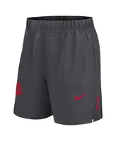 Nike Men's Charcoal Ohio State Buckeyes Primetime Woven Victory Performance Shorts