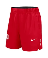 Nike Men's Scarlet Ohio State Buckeyes Primetime Woven Victory Performance Shorts