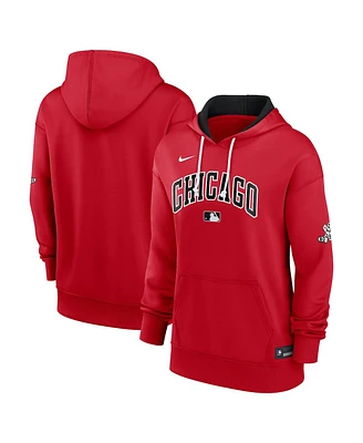 Nike Women's Red Chicago White Sox 2025 City Connect Authentic Collection Performance Pullover Hoodie