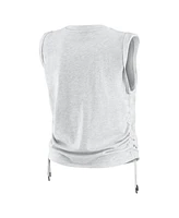 Wear by Erin Andrews Women's Heather Gray San Francisco Giants Cinched Tank Top